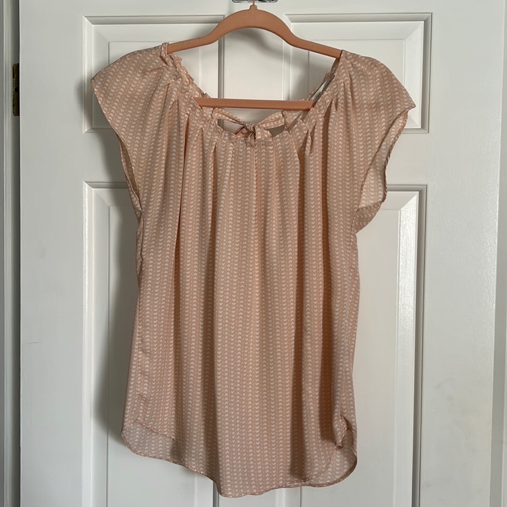 Women's LC Lauren Conrad Pleat Neck Top